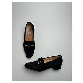 Céline Vintage Celine Paris Leder Mokassins 36,5