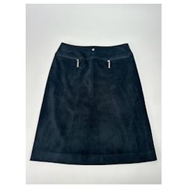 Saia vintage Courreges preta