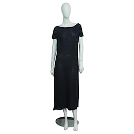 Robe Zadig & Voltaire Noire à Imprimé Crânes Manches Courtes