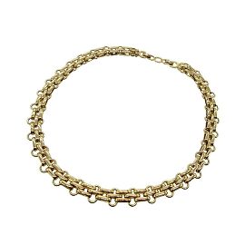 Choker in catena di metallo dorato Christian Dior
