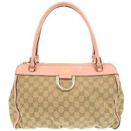 Gucci Abby GG Canvas Lederhandtasche