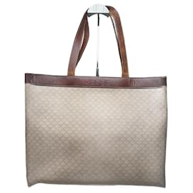 Céline Vintage Celine Monogramm große Ledertasche