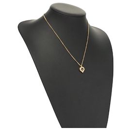 Collana Christian Dior metallo oro Auth am8123
