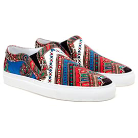 Sneaker Slip On Givenchy in Seta Multicolore