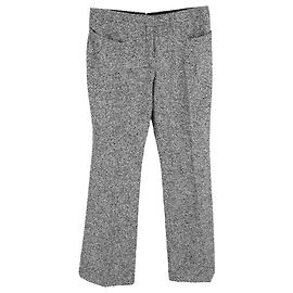 Tom Ford Tweed-Hosen aus grauer Wolle