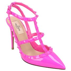Valentino Garavani Pumps Caged Rockstud Valentino Rosa