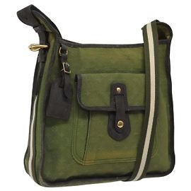 LOUIS VUITTON Monogram Mini Besace Mary Kate Bolsa TST Khaki M92322 LV Auth BD1787