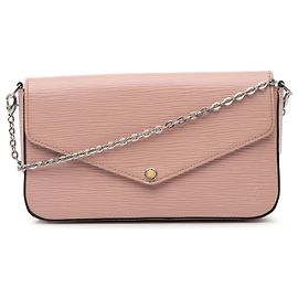 Pochette Felicie Epi Rosa Louis Vuitton