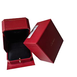 Cartier Amore Trinity JUC Anello a gambo fine Scatola interna ed esterna Sacchetto di carta