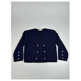 Trench corto vintage de Courreges en navy