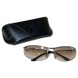 Occhiali da sole Ray-Ban TOP BAR 3179 Metallo Grigio