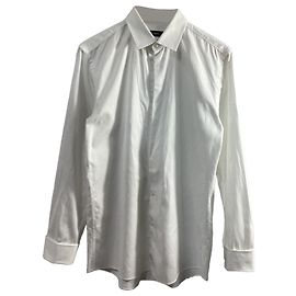 Camicia Slim Fit Boss Hugo Boss in cotone bianco