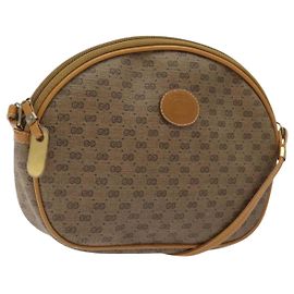 Gucci Borsa a spalla Micro GG Supreme PVC Beige 007 983 1113 Auth BA1401