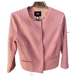 Giacca Just Cavalli Rosa in Poliestere
