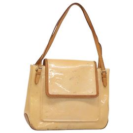 LOUIS VUITTON Vernis Biscayne Bay GM Borsa Rosa Marshmallow M91284 LV Auth 118449