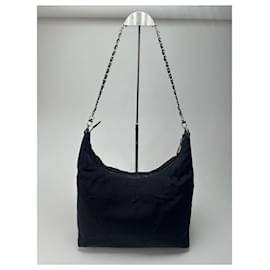 Borsa in cotone vintage Gucci nera