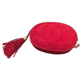 Bolso de Suede Oval CC de Chanel