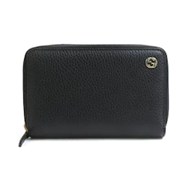Portafoglio bi-fold Gucci in nero