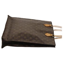 LOUIS VUITTON Borsa a Mano Sac Plat Monogram M51140 LV Auth yk17966