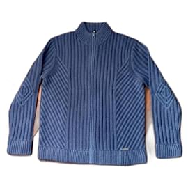 Gilet Ted Baker London Lana e Cashmere Blu Navy