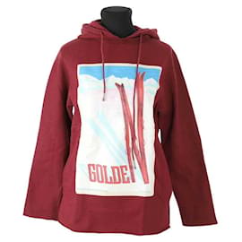 Bordeaux Baumwoll-Sweatshirt - Golden Goose