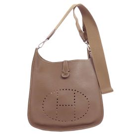 Borsa a spalla Hermès Evelyn 3 PM Etoupe