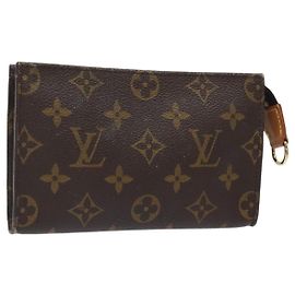 LOUIS VUITTON Monogram Bucket PM Bolsa de Accesorios LV Auth am8255