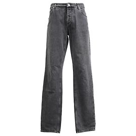 Brunello Cucinelli Slim-Fit Denim-Jeans aus grauer Baumwolle