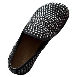 JW Anderson Loafer Schwarz Synthetik