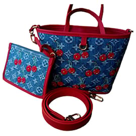 Louis Vuitton x Takashi Murakami - Borsa Neverfull Inside Out BB