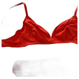 Bañador rojo de dos piezas ERES nuevo sin etiqueta, parte de arriba 42, parte de abajo 38 - Eres