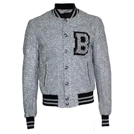 Balmain, Silver bomber with lurex