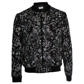 Saint Laurent, Kristallvelours Teddy-Bomber 2018