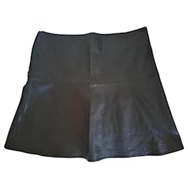 Saia de couro Jitrois