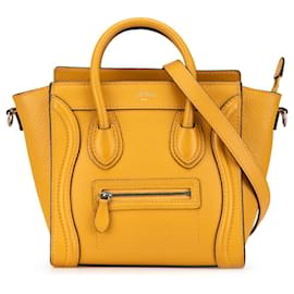 Celine Giallo Nano Pelle Borsa da Viaggio - Céline