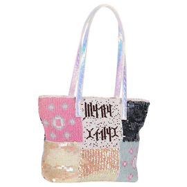 Bolso Tote FENDI Perlas Multicolor Plata Auth MX075SM