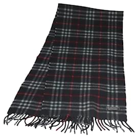 Autre Marque Sciarpa in cashmere Nova Check Burberrys Navy Auth am8280