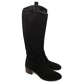 Botas Gucci de ante negro