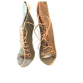 Barbara Bui Stiefeletten Hellblau Denim 38