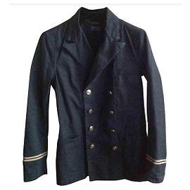 Giacca Blazer Polo Ralph Lauren Blu Scuro Cotone