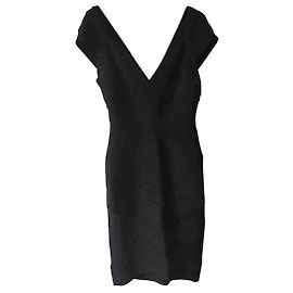 Herve Leger Kate Bandage Kleid Schwarz