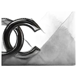 Chanel Black Leather Card Case