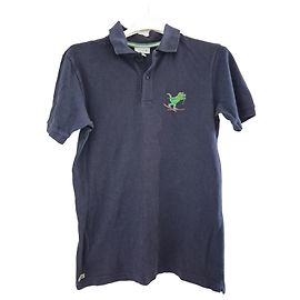 Polo lacoste manche courte bleu marine Taille 14ans