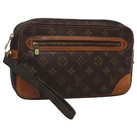 LOUIS VUITTON Monogram Marly Dragonne GM Clutch Bag M51825 LV Auth hk2543
