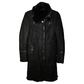 Increíble abrigo de shearling Gucci