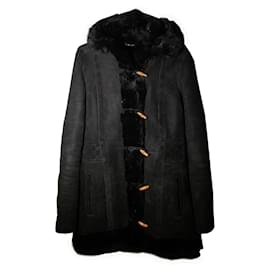 Increíble Abrigo Duffle de Shearling Gucci