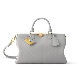 Louis Vuitton Speedy Soft 30 Pelle Grigia