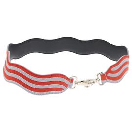 FENDI Correa Tú Correa Hombro Cuero Naranja Auth hk2497