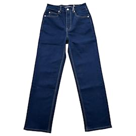 Mid-Rise Straight-Leg-Jeans aus Denim von Alexander Wang US 28
