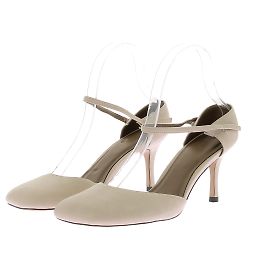 Autre Marque GIA STUDIOS Riemchen Sandalen aus Leder Camel